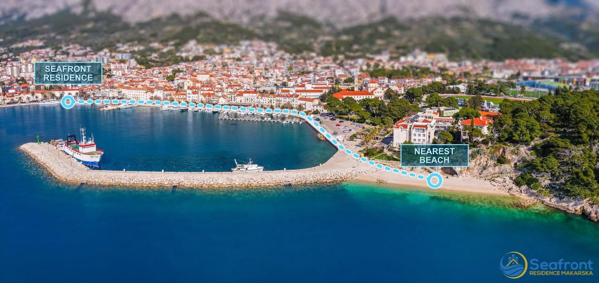 Seafront Residence Makarska Buitenkant foto
